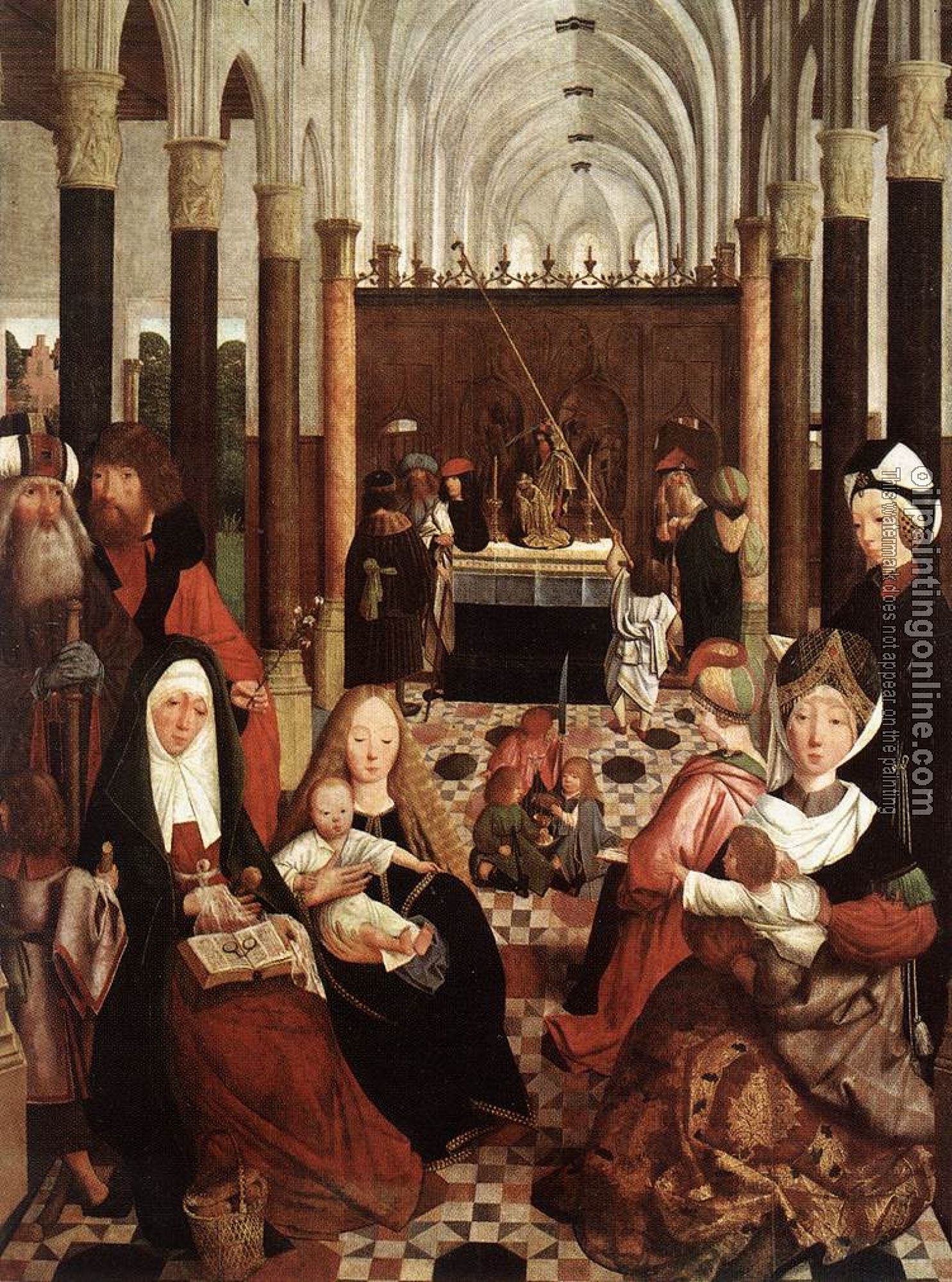 Geertgen tot Sint Jans - The Holy Kinship